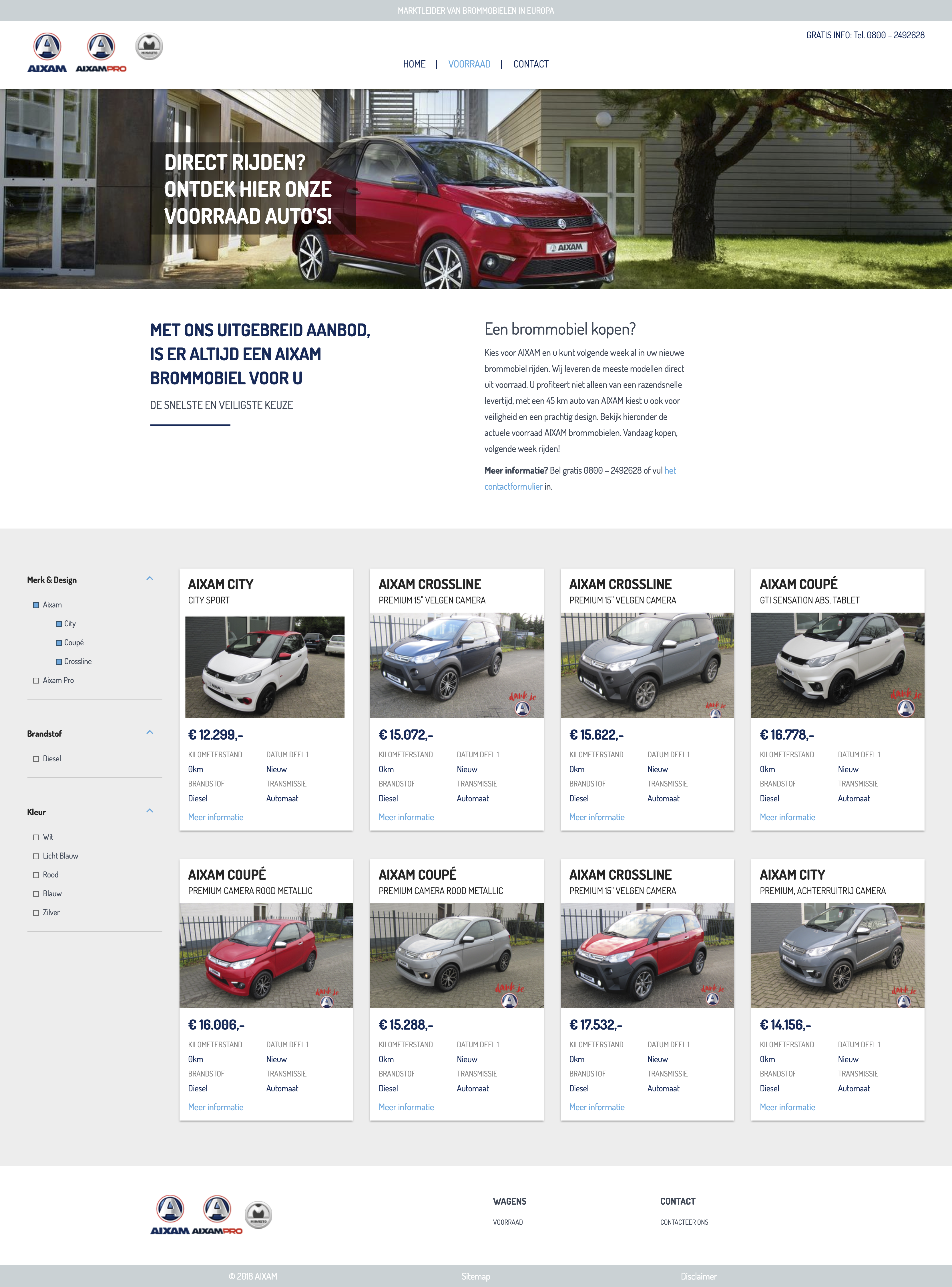 Aixam Homepage | Studio Ignaz Automotive